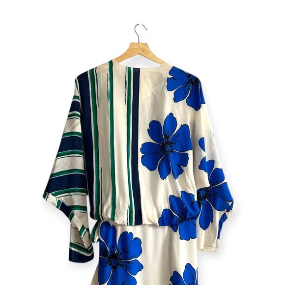 Chloe printed silk crepe de chine wrap dress, 36 FR, Retail $2,950, New w/ tag - Picture 16 of 16